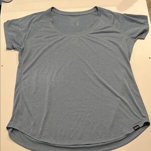 Patagonia Light Blue Short Sleeve Capeline Tee